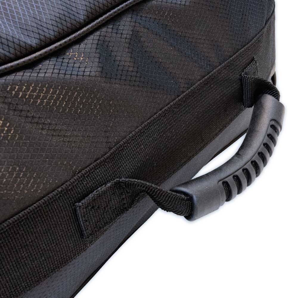 They See Me Rollin Boardbag Clover Protection Handle Detail
